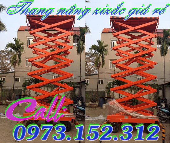 Thang nâng người 12m Noveltek - Đài Loan